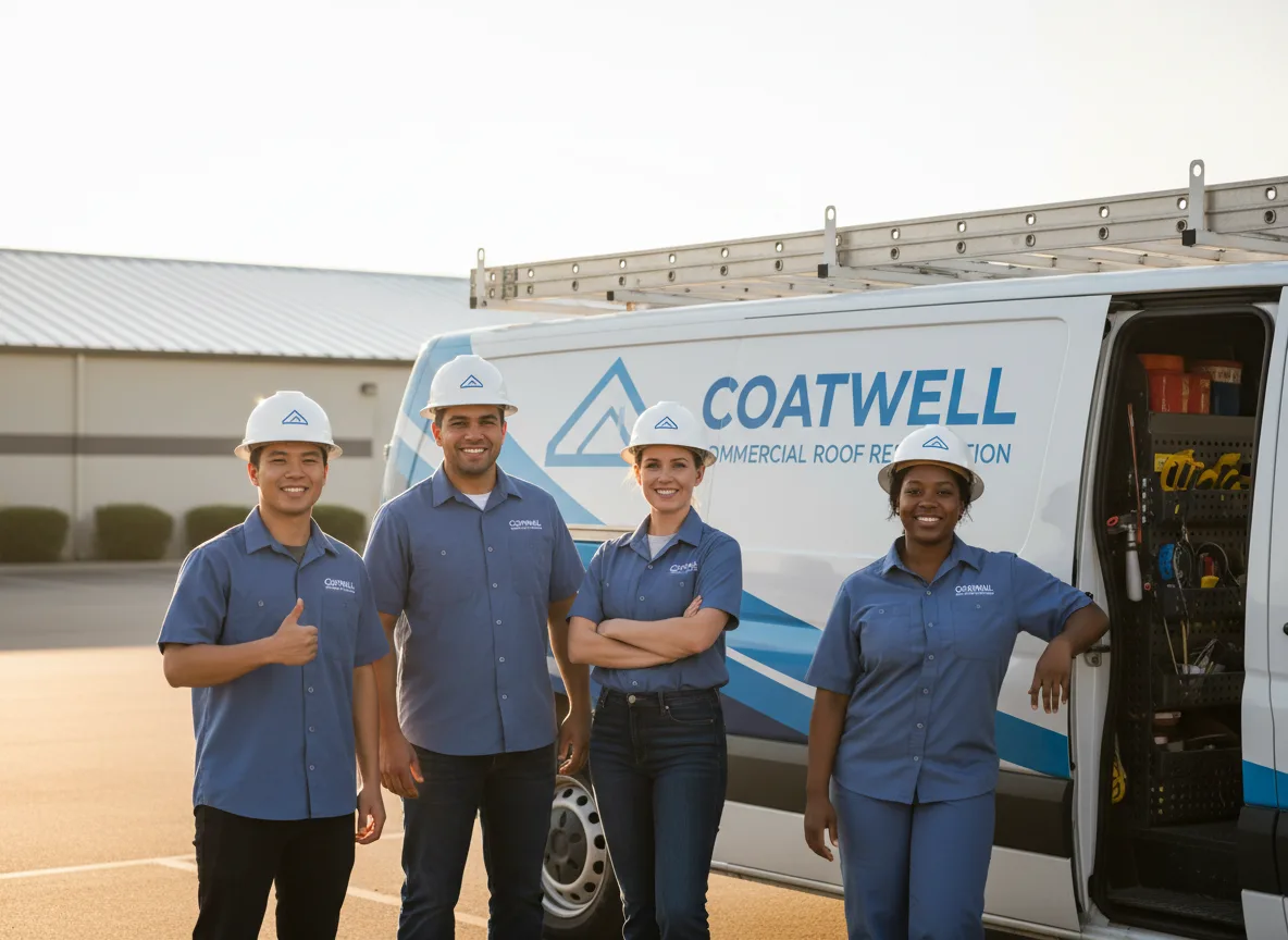 Commercial roof coating company in Onaka, SD